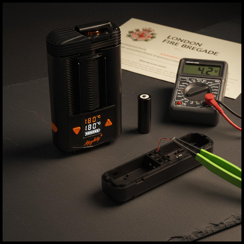 Vaporiser Battery Safety & Power Types Explained