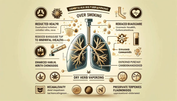 The Benefits of Dry Herb Vaporizing Over Smoking - A Scientific Perspective