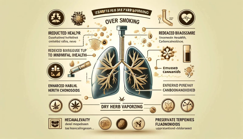 The Benefits of Dry Herb Vaporizing Over Smoking - A Scientific Perspective