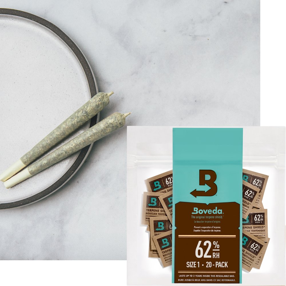 Boveda Size 1 for Cannabis, 62% RH 20 - Pack - Herb VapeBoveda® Official Site