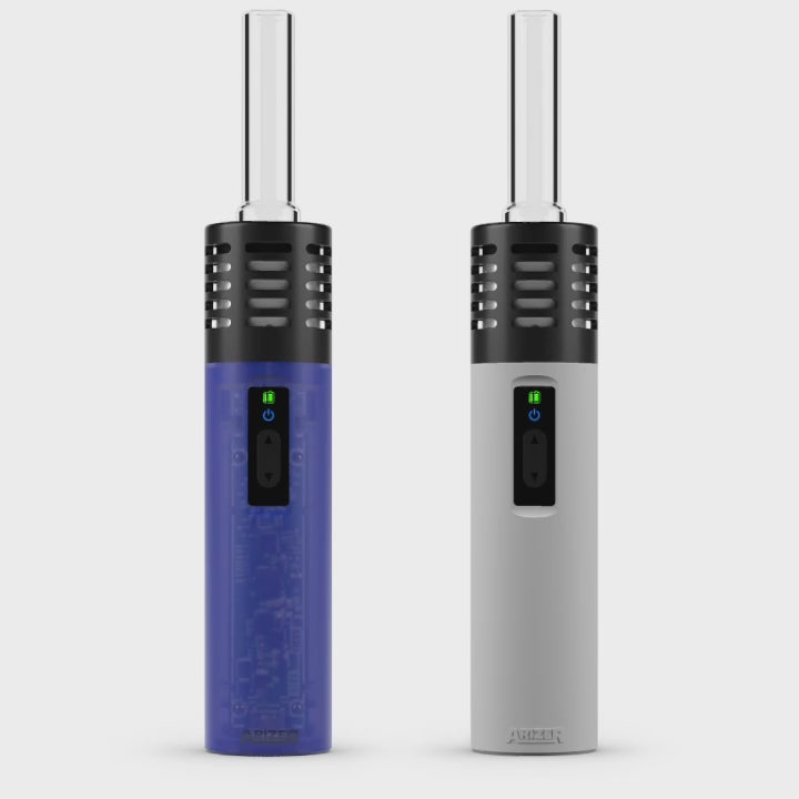 Arizer AirSe Vaporizer blue and grey