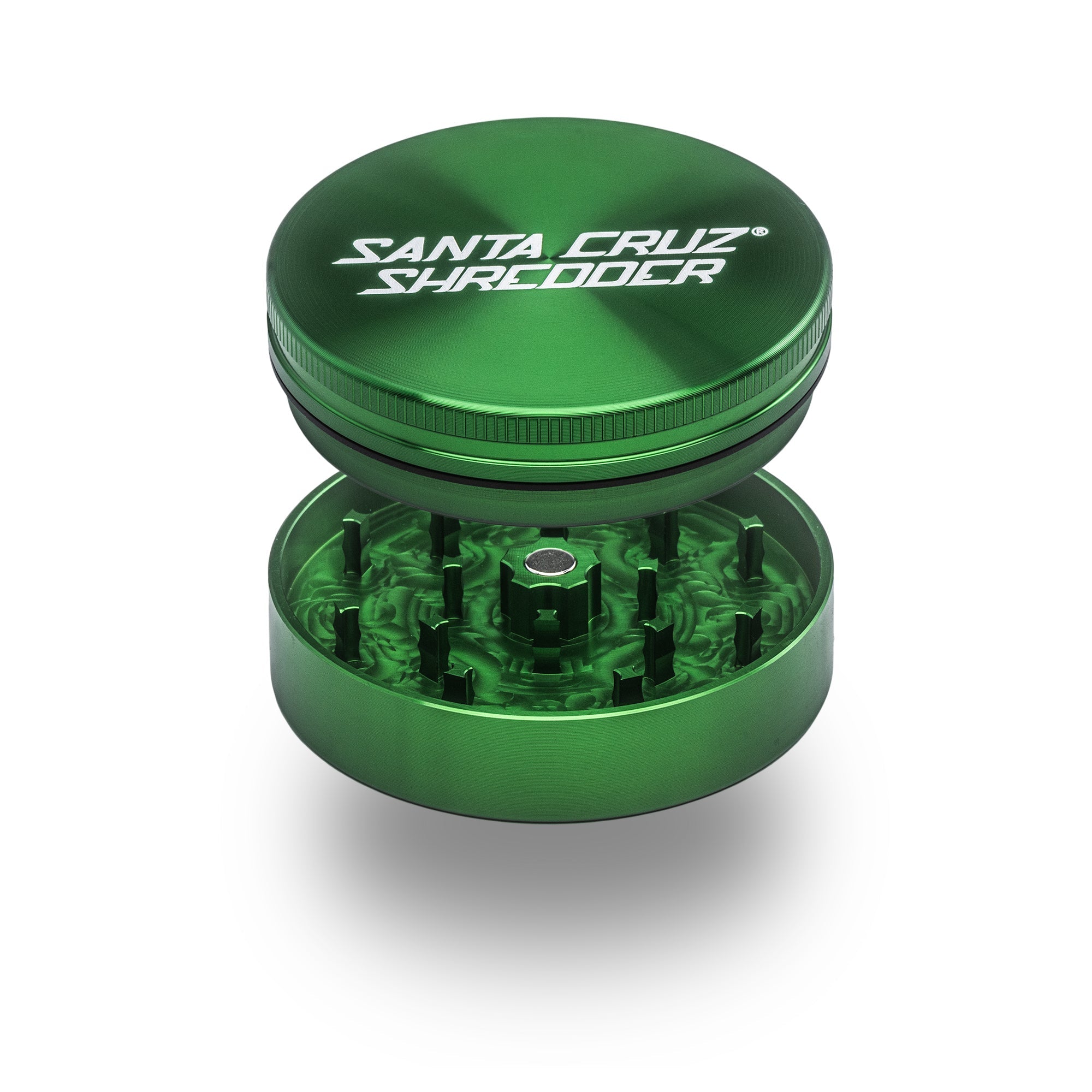 Santa Cruz Shredder Aluminum 2 Piece Large Grinders - Herb VapeSanta Cruz Shredder Shop