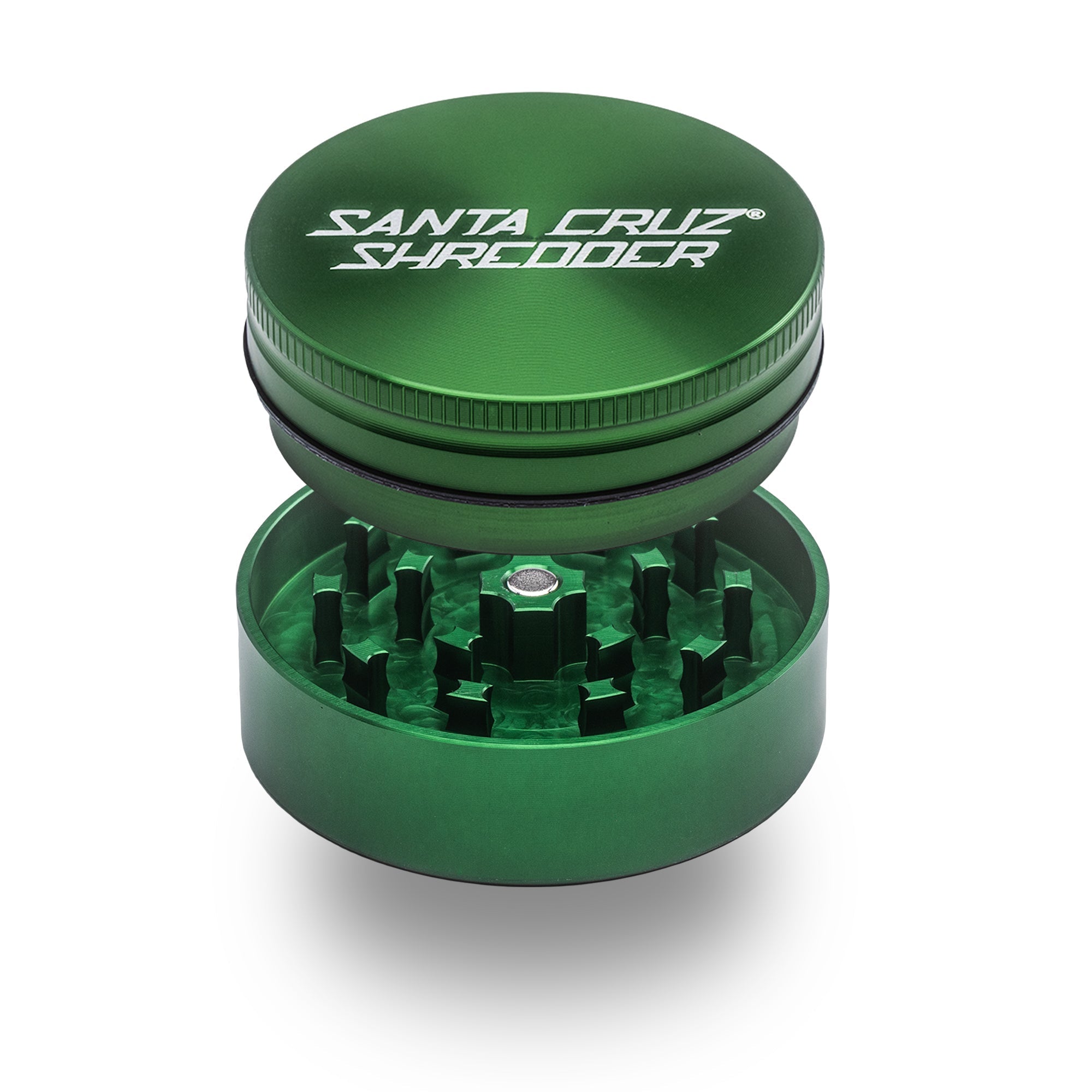 Santa Cruz Shredder Aluminum 2 Piece Medium Grinders - Herb VapeSanta Cruz Shredder Shop