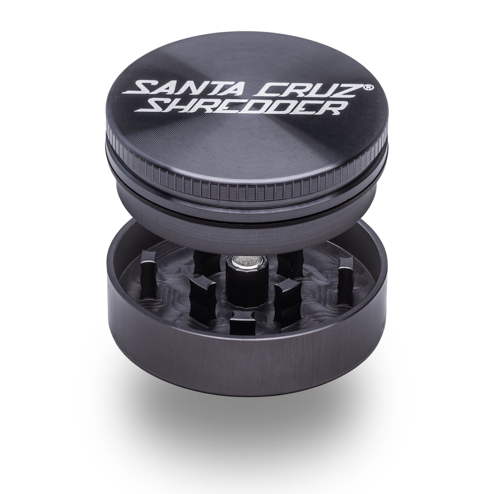 Santa Cruz Shredder Aluminum 2 Piece Small Grinders - Herb VapeSanta Cruz Shredder Shop