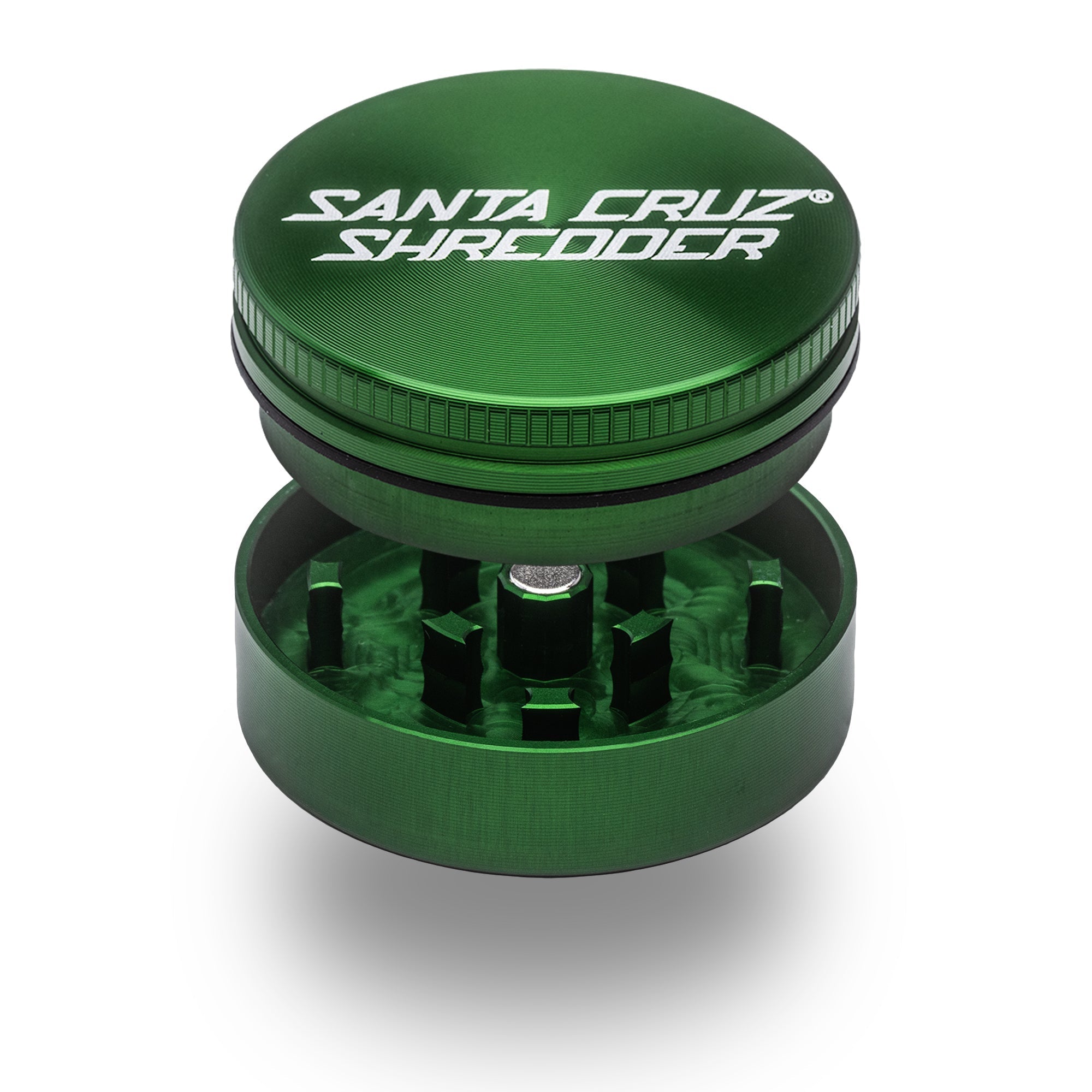 Santa Cruz Shredder Aluminum 2 Piece Small Grinders - Herb VapeSanta Cruz Shredder Shop