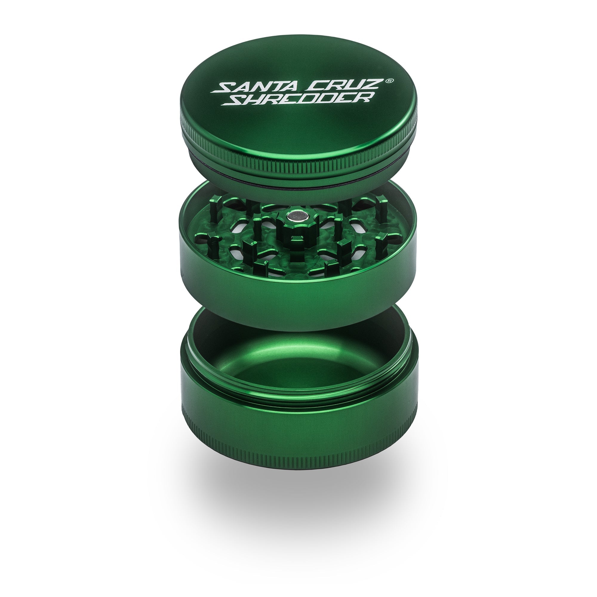 Santa Cruz Shredder Aluminum 3 Piece Large Grinders - Herb VapeSanta Cruz Shredder Shop