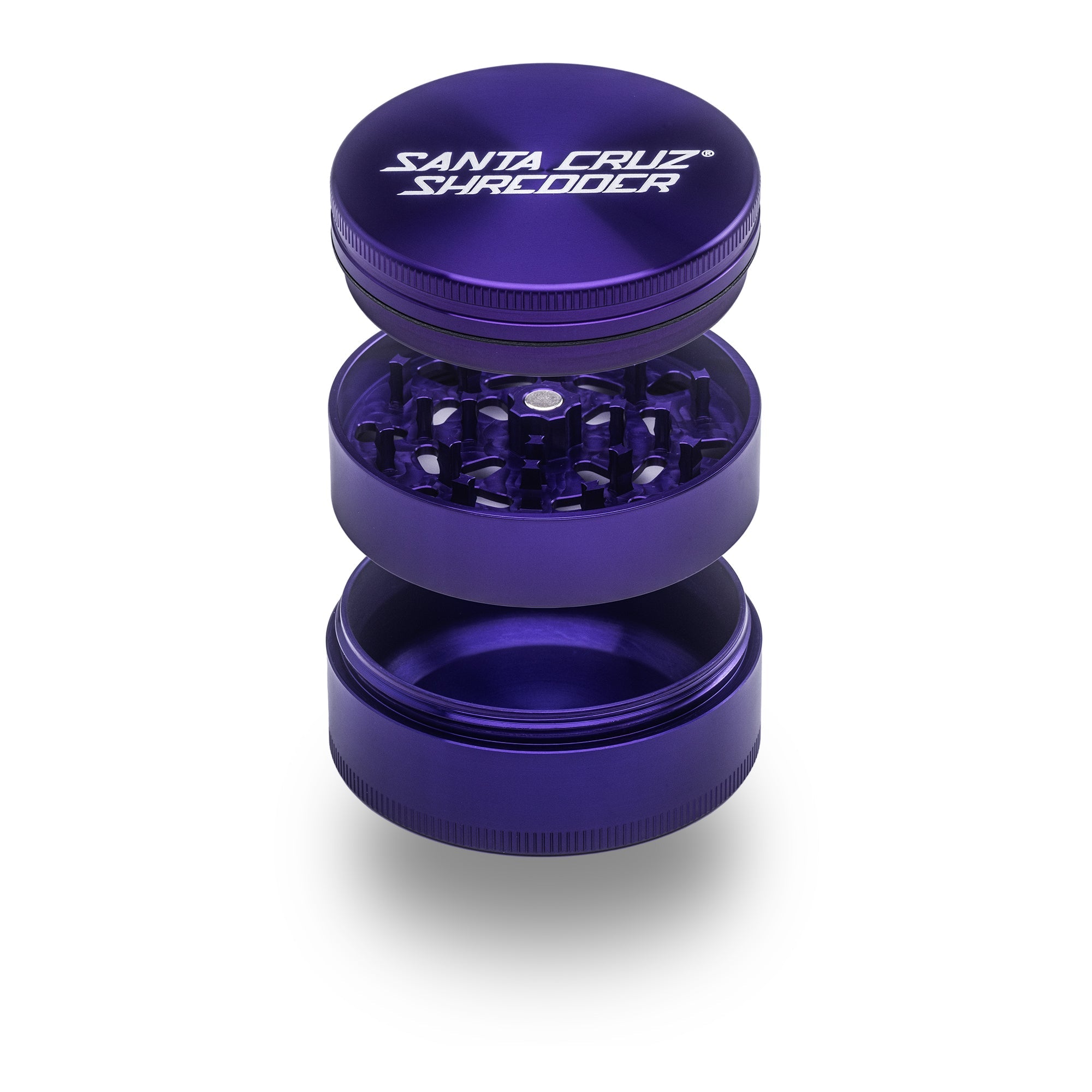 Santa Cruz Shredder Aluminum 3 Piece Large Grinders - Herb VapeSanta Cruz Shredder Shop