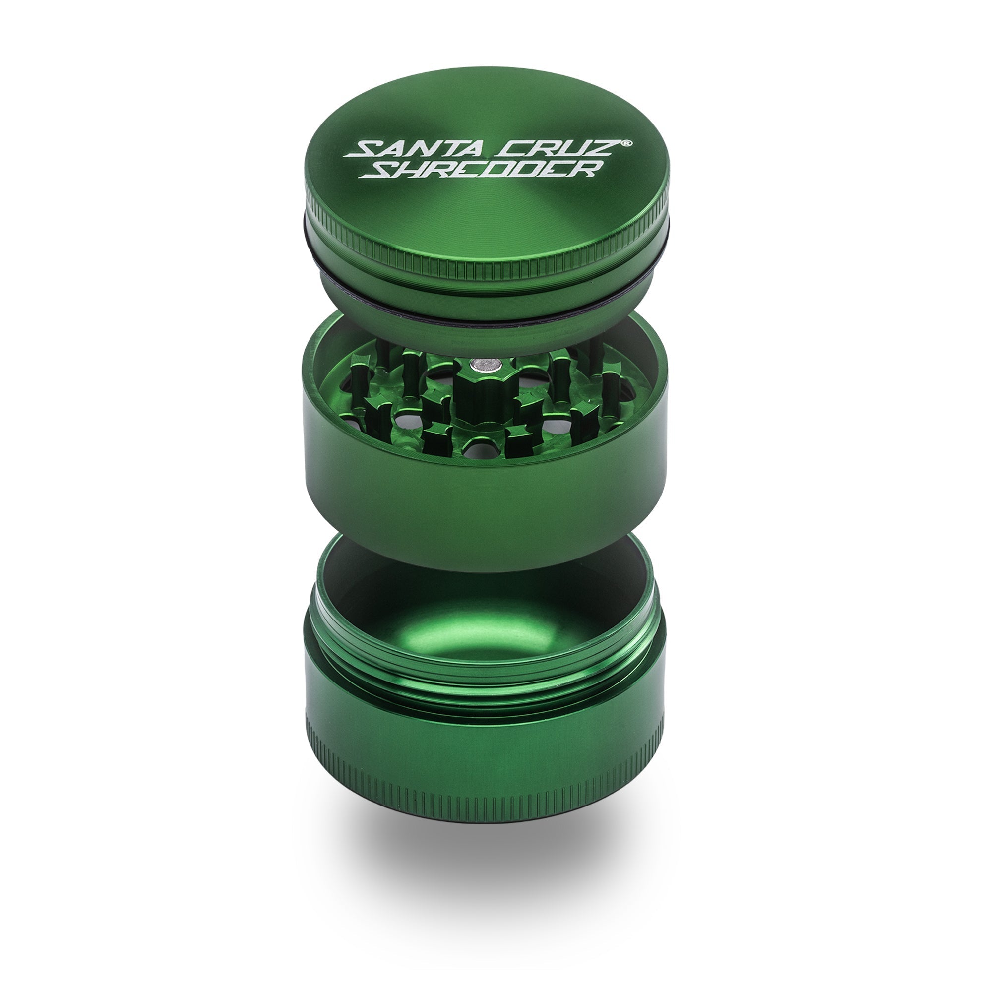 Santa Cruz Shredder Aluminum 3 Piece Medium Gloss Grinder - Herb VapeSanta Cruz Shredder Shop