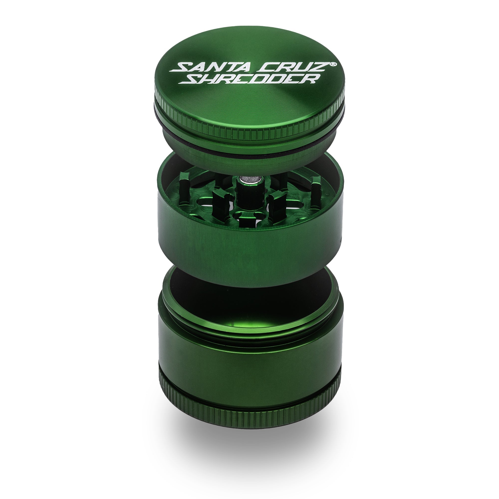 Santa Cruz Shredder Aluminum 3 Piece Small Gloss Grinder - Herb VapeSanta Cruz Shredder Shop